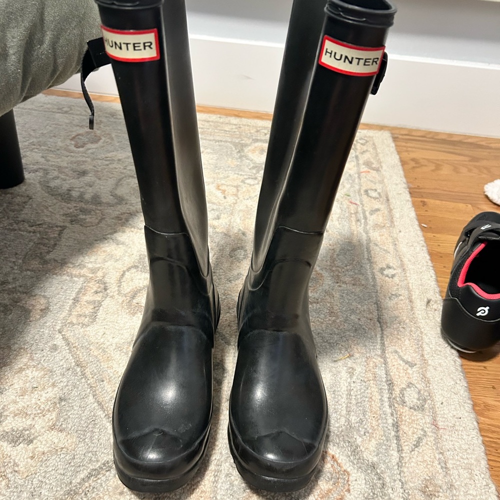 Hunter Classic Black Waterproof Boots